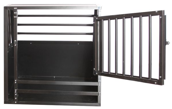 SafeCrate Medium Wide mit Tritt- Hundebox