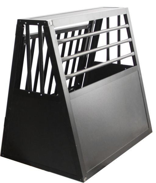 SafeCrate Medium Wide mit Tritt- Hundebox